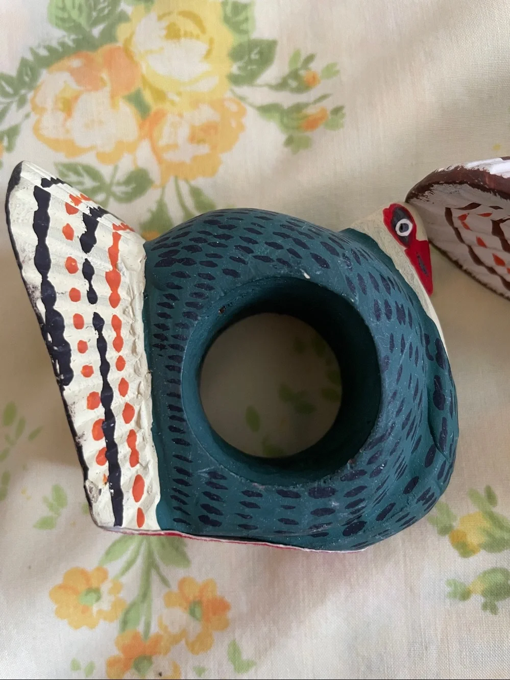 6 Turkey Themed Napkin Rings